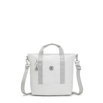 Kipling Angel Tote Veske Hvite | NO 1779DF